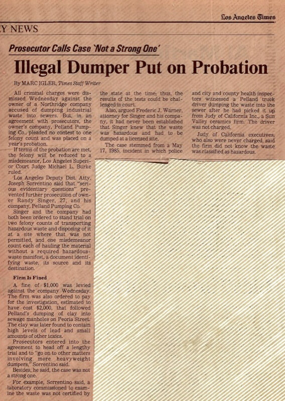 Illegal Dumper: Probation
